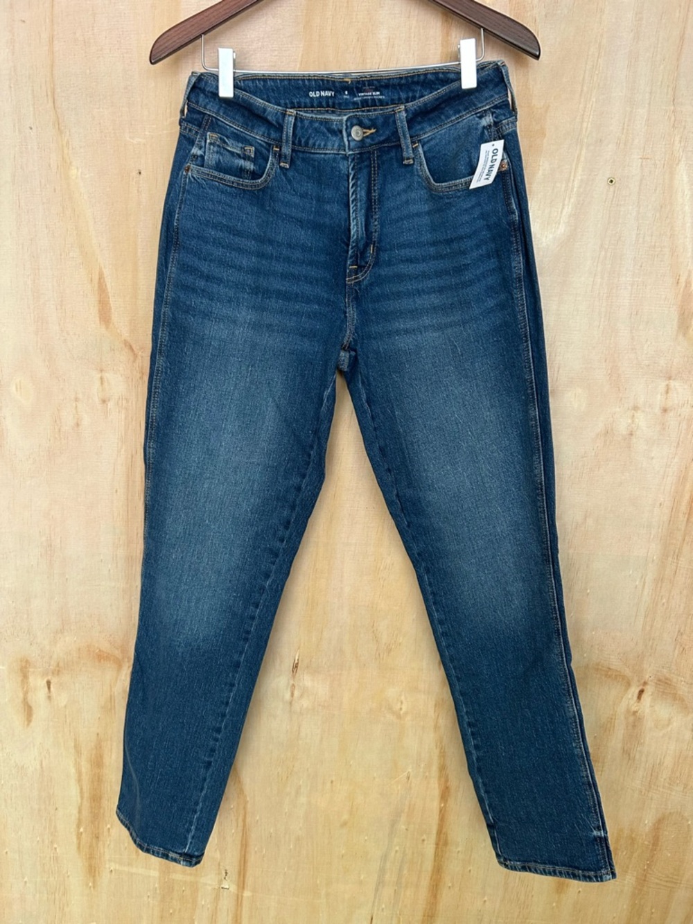 Old Navy Blue Vintage Slim High-Rise Jeans